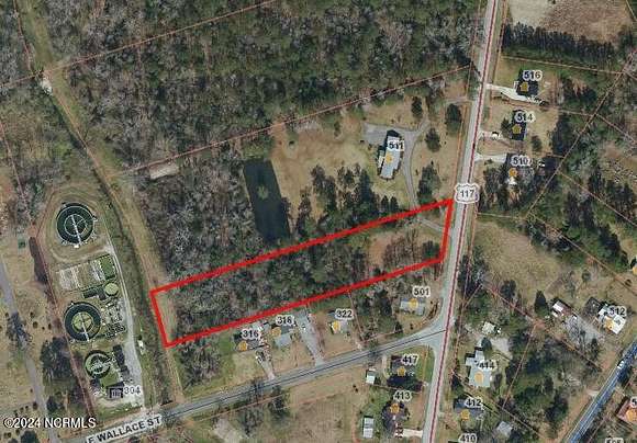 1.85 Acres of Residential Land for Sale in Burgaw, North Carolina