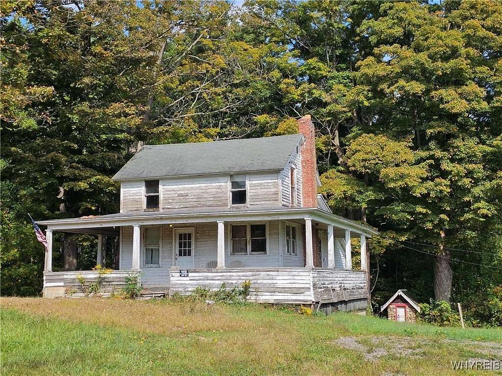 46.2 Acres of Agricultural Land with Home for Sale in Pomfret Town, New York