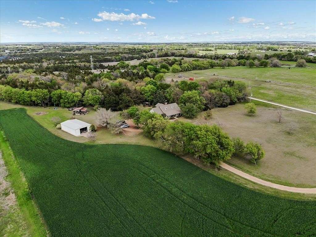 39.57 Acres of Agricultural Land with Home for Sale in Sherman, Texas