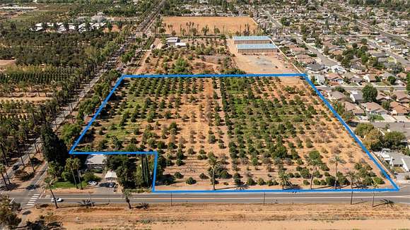 9.16 Acres of Land for Sale in Riverside, California