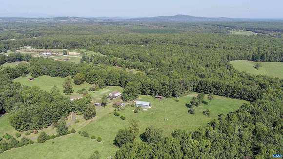 29.29 Acres of Land with Home for Sale in Orange, Virginia