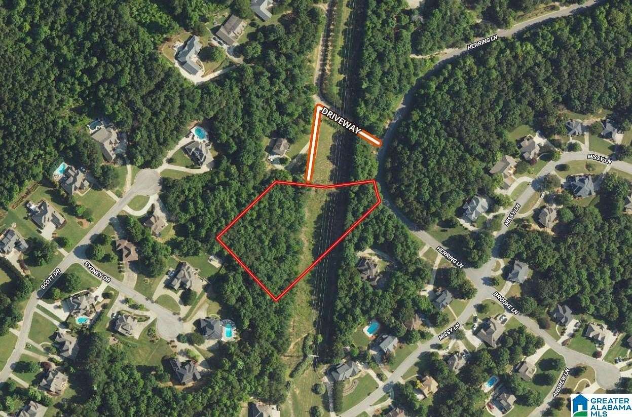 2.3 Acres of Residential Land for Sale in Trussville, Alabama