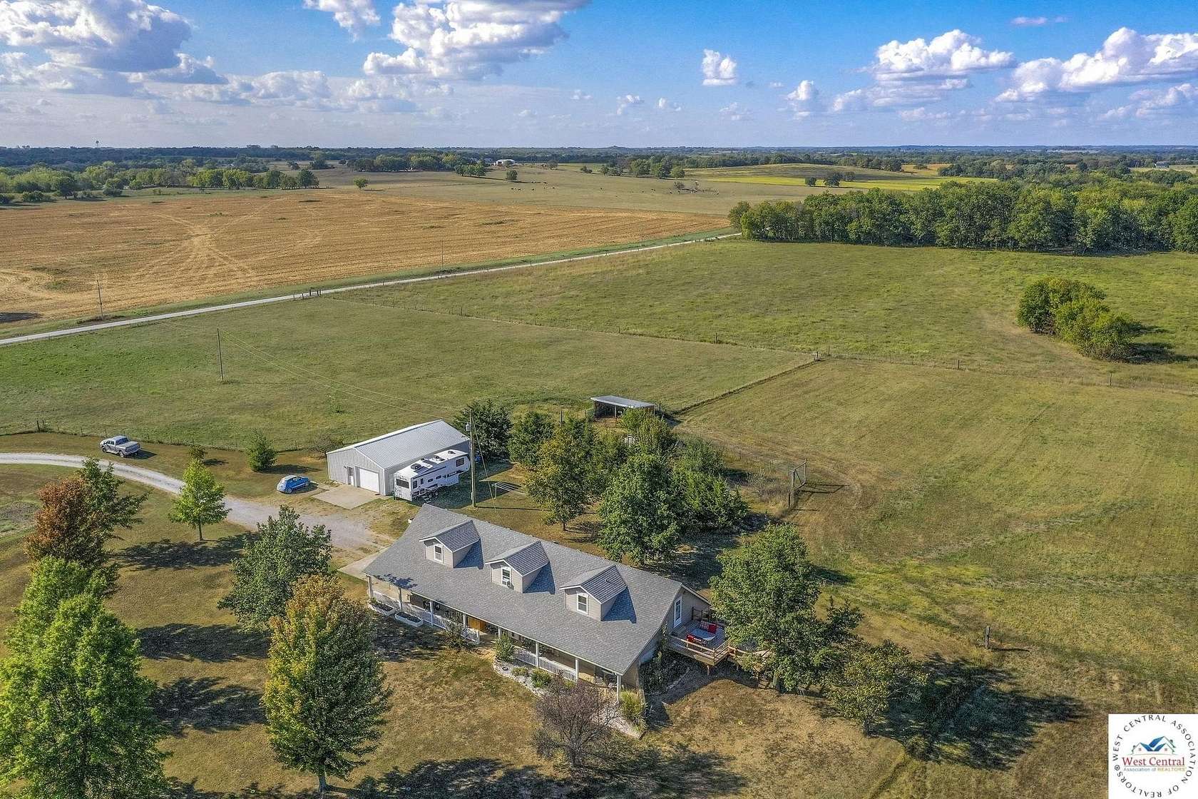 10 Acres of Land with Home for Sale in Urich, Missouri