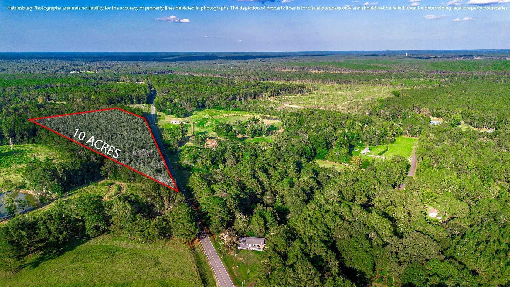 10 Acres of Land for Sale in Richton, Mississippi