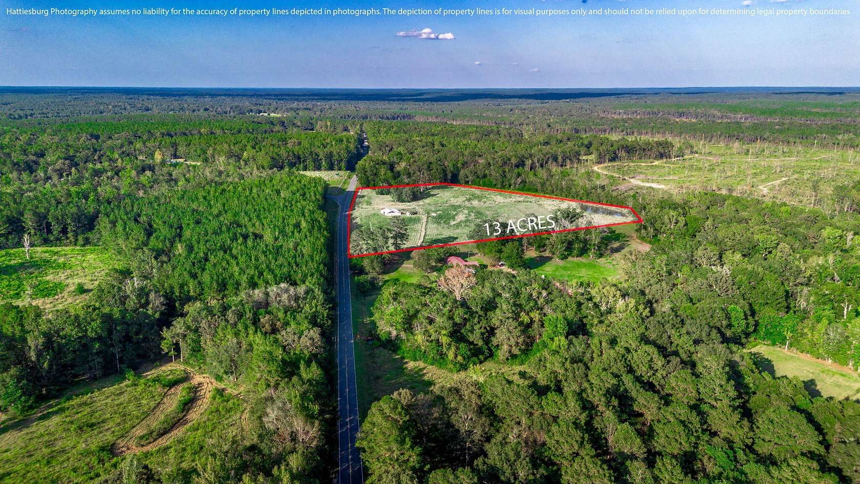 13 Acres of Land for Sale in Richton, Mississippi