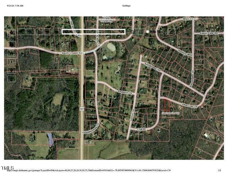 1.06 Acres of Residential Land for Sale in Bahama, North Carolina