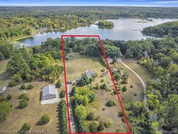 6.8 Acres of Residential Land with Home for Sale in Brooklyn, Michigan