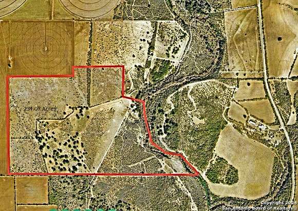 231.07 Acres of Land with Home for Sale in Sabinal, Texas