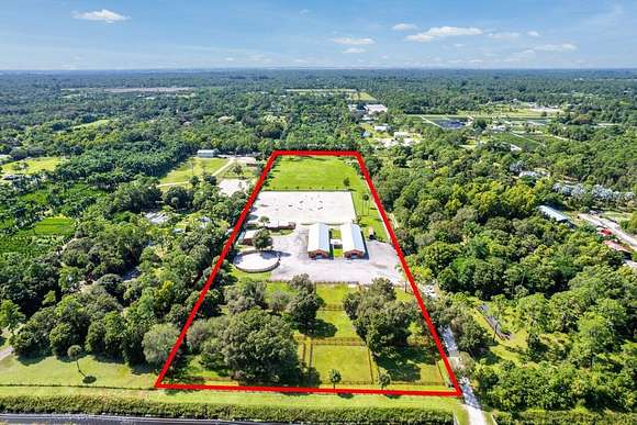 10.004 Acres of Land with Home for Sale in Loxahatchee Groves, Florida