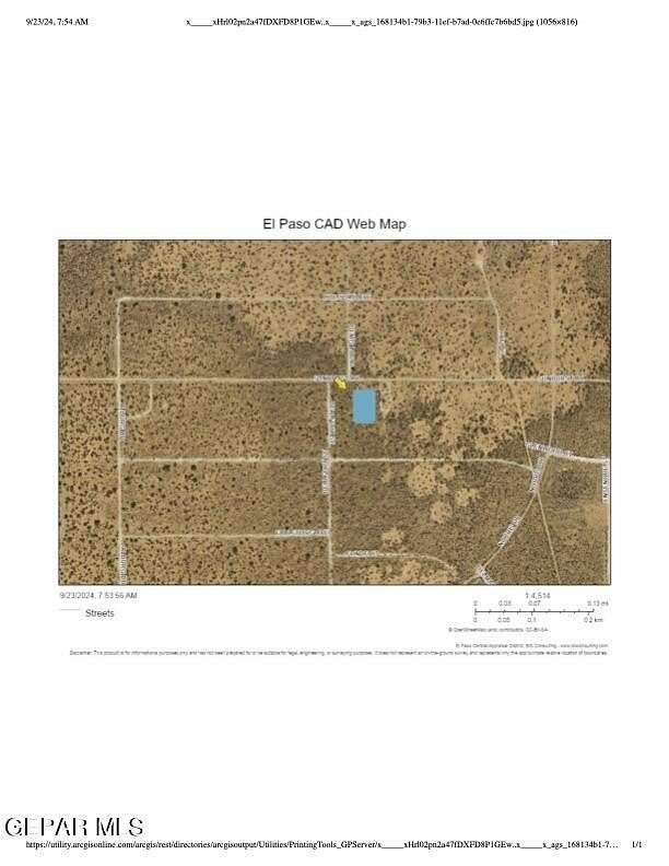 0.5 Acres of Residential Land for Sale in El Paso, Texas