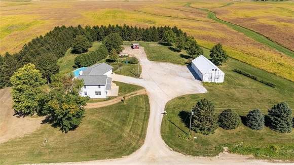 3.61 Acres of Residential Land with Home for Sale in West Branch, Iowa