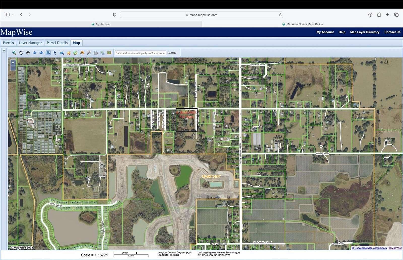 8.39 Acres of Residential Land for Sale in Plant City, Florida