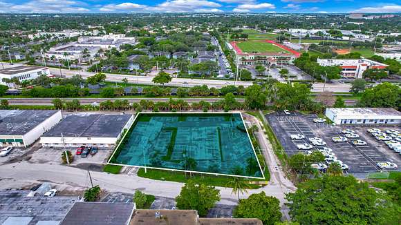 0.67 Acres of Commercial Land for Lease in Oakland Park, Florida