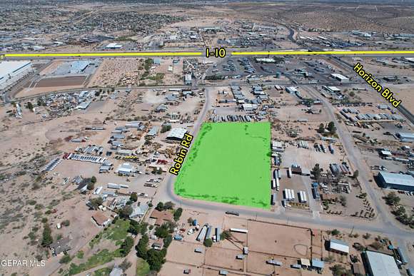 5.29 Acres of Commercial Land for Sale in Socorro, Texas