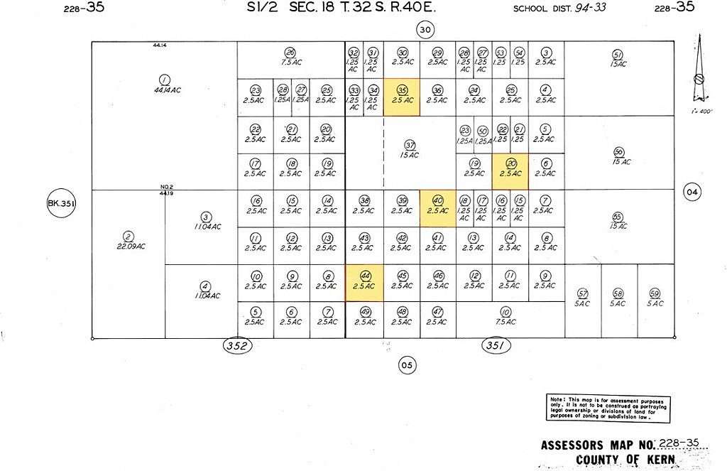 2.5 Acres of Land for Sale in Boron, California