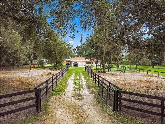 3.7 Acres of Residential Land with Home for Sale in Ocala, Florida