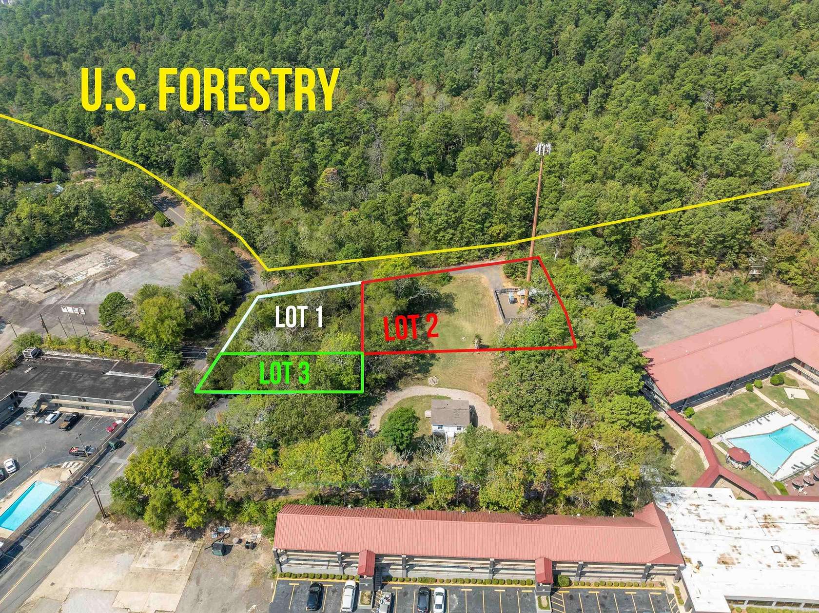 0.7 Acres of Commercial Land for Sale in Hot Springs, Arkansas