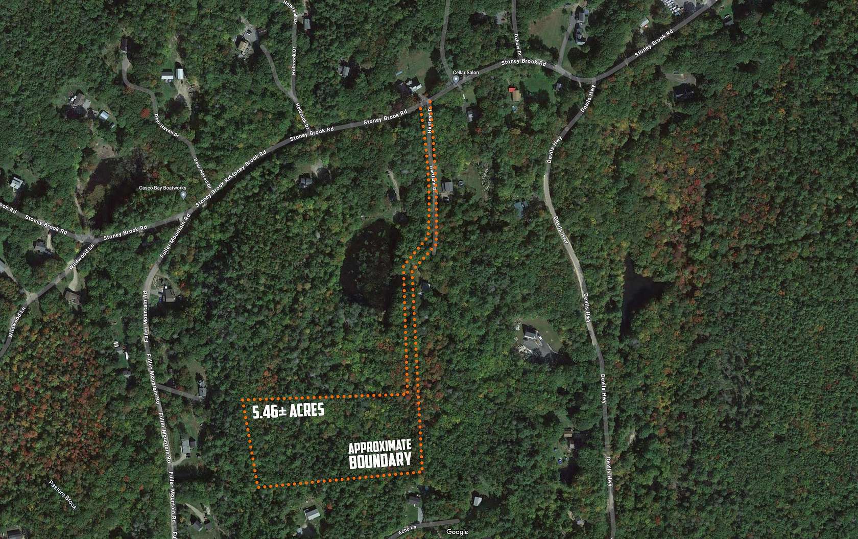 5.46 Acres of Residential Land for Sale in Phippsburg, Maine