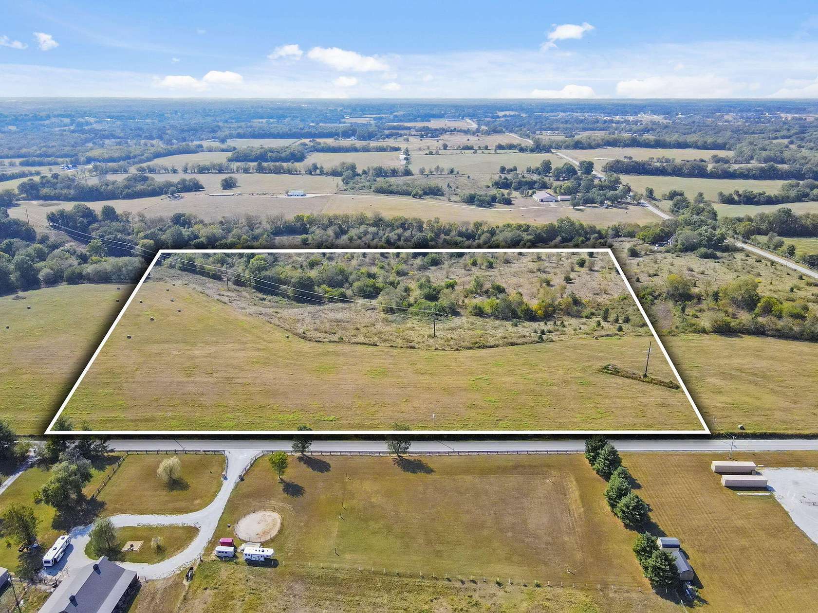 20 Acres of Recreational Land & Farm for Sale in Brookline, Missouri