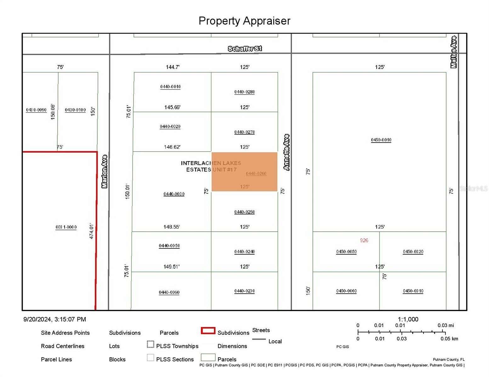 0.22 Acres of Residential Land for Sale in Interlachen, Florida