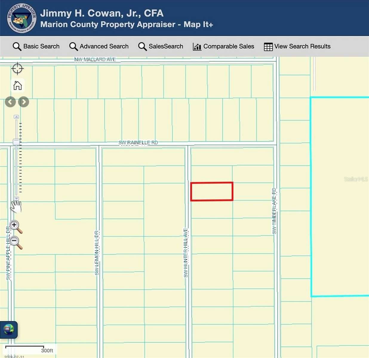 1.02 Acres of Residential Land for Sale in Dunnellon, Florida