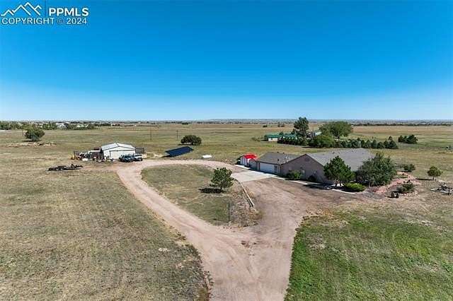 11.52 Acres of Land with Home for Sale in Peyton, Colorado