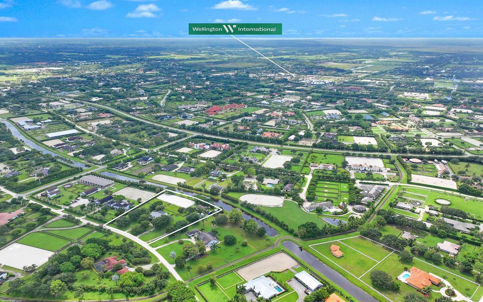 Residential Land with Home for Sale in Wellington, Florida