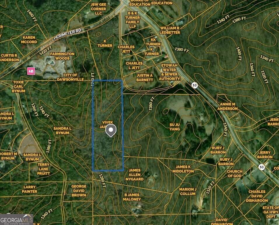 11.8 Acres of Land for Sale in Dawsonville, Georgia