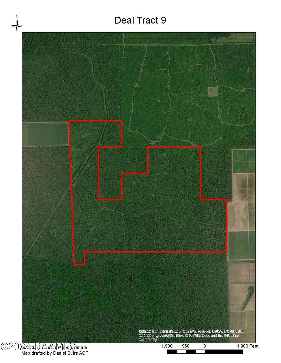 850 Acres of Recreational Land for Sale in Krotz Springs, Louisiana