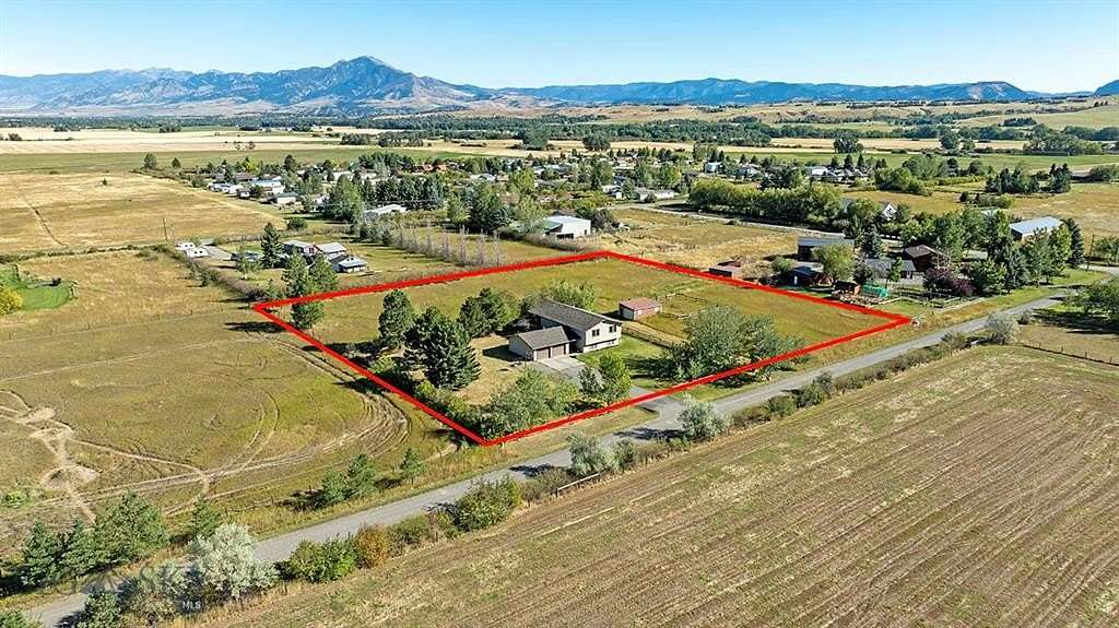 2.303 Acres of Residential Land with Home for Sale in Bozeman, Montana