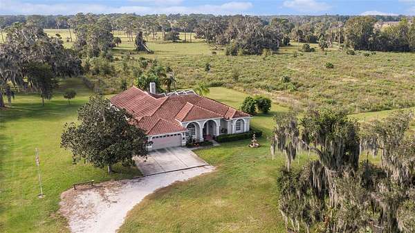 22.5 Acres of Land with Home for Sale in Lithia, Florida