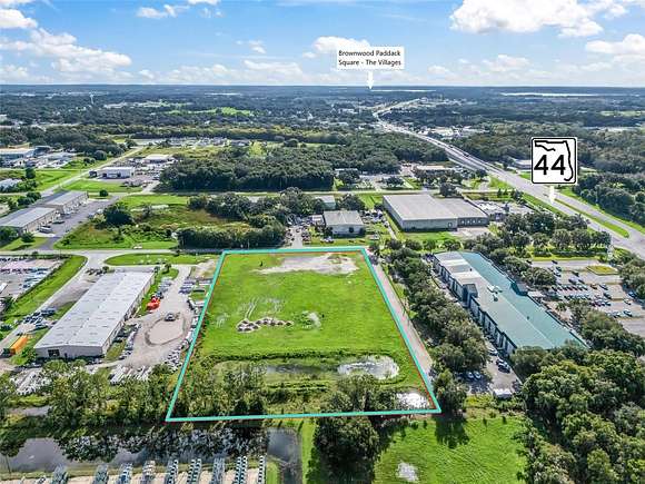 4.98 Acres of Commercial Land for Sale in Wildwood, Florida