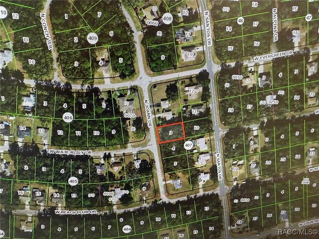 0.23 Acres of Land for Sale in Citrus Springs, Florida