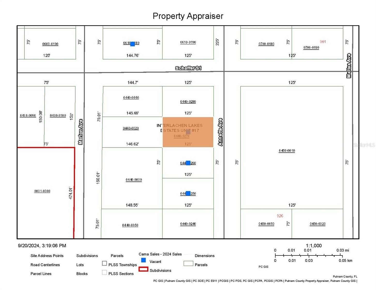 0.22 Acres of Residential Land for Sale in Interlachen, Florida