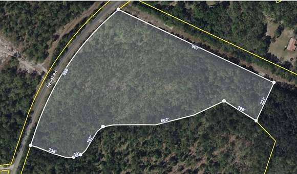 11.44 Acres of Land for Sale in Walterboro, South Carolina