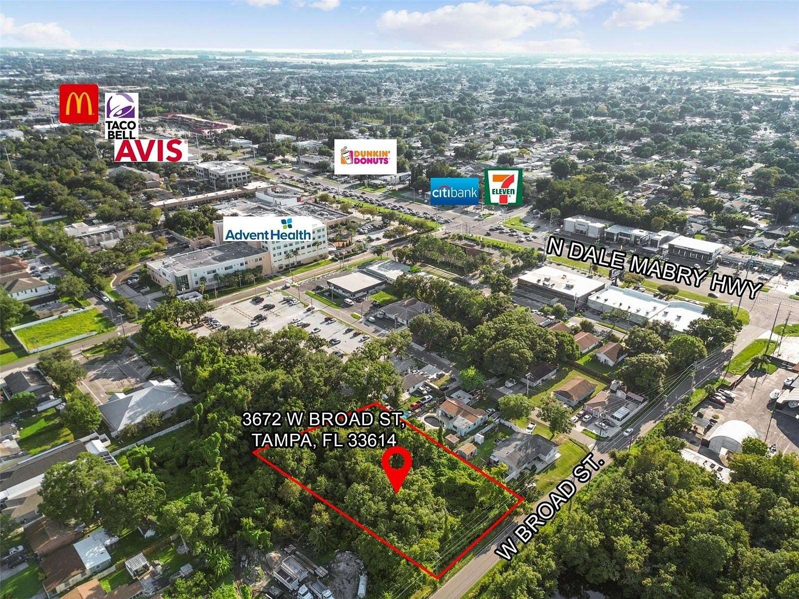 0.49 Acres of Mixed-Use Land for Sale in Tampa, Florida