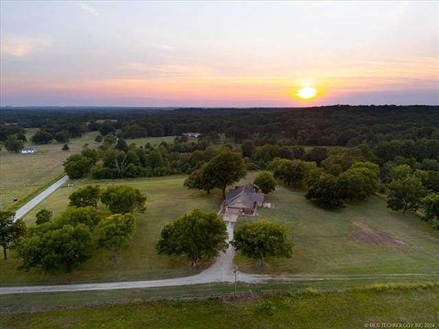 4 Acres of Residential Land with Home for Sale in Broken Arrow, Oklahoma