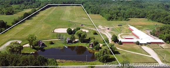 35.5 Acres of Recreational Land with Home for Sale in Bangor, Michigan