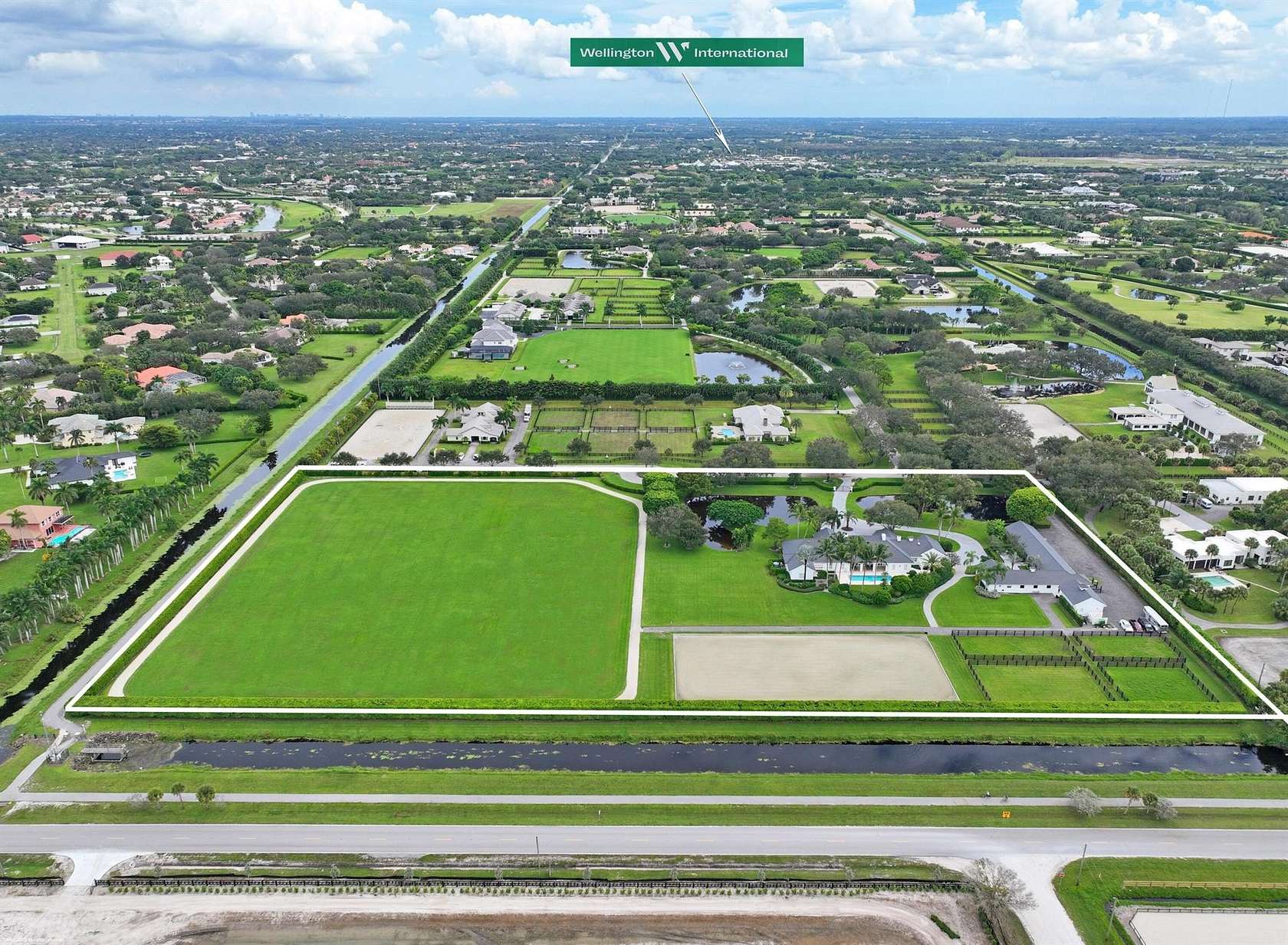 10 Acres of Land with Home for Sale in Wellington, Florida