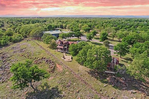 30 Acres of Land with Home for Sale in Palo Pinto, Texas