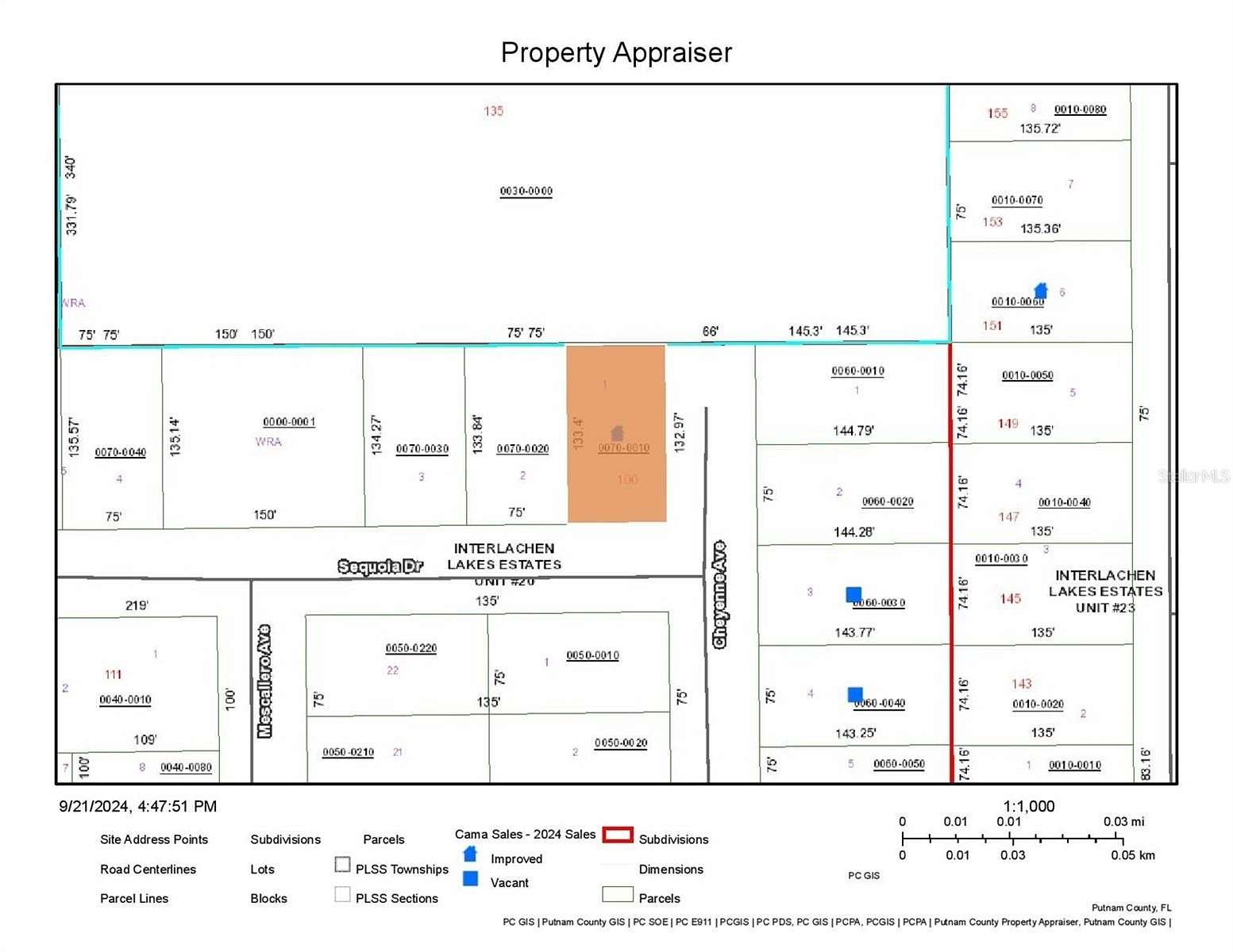 0.23 Acres of Residential Land for Sale in Interlachen, Florida