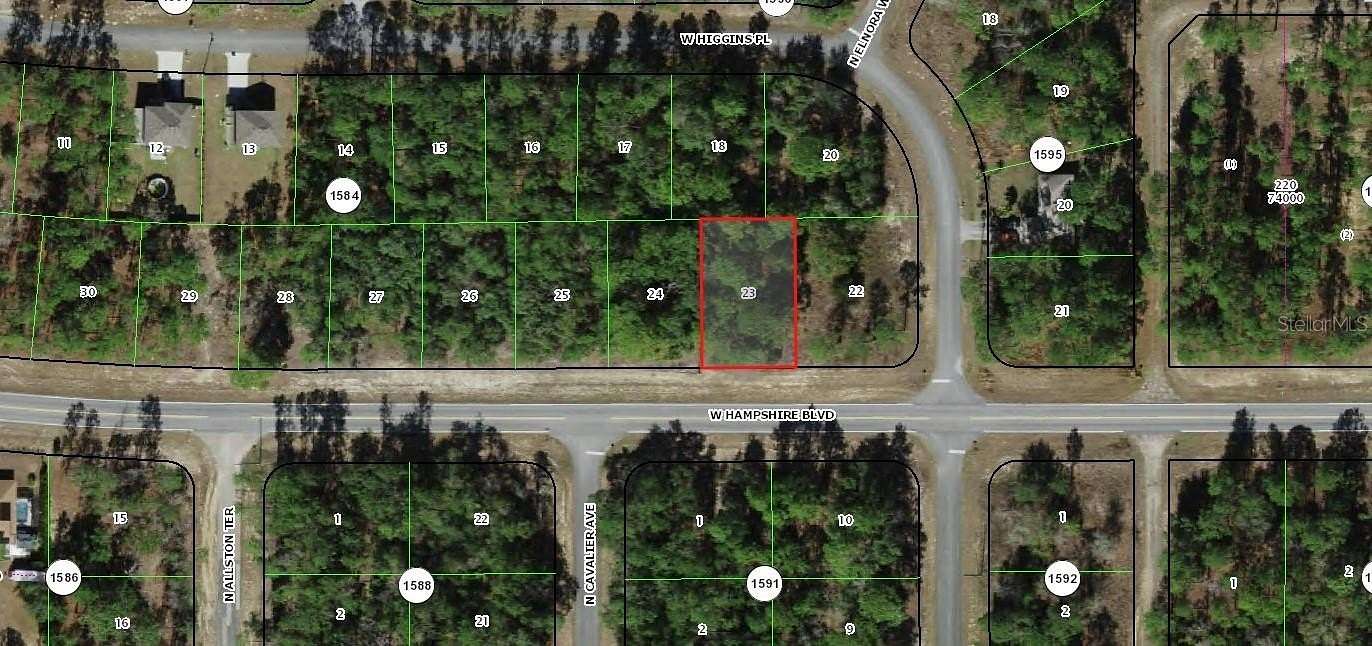 0.23 Acres of Land for Sale in Citrus Springs, Florida