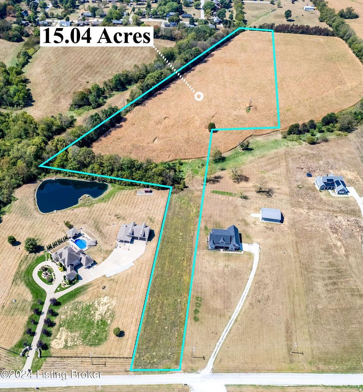 15.04 Acres of Land for Sale in Shelbyville, Kentucky