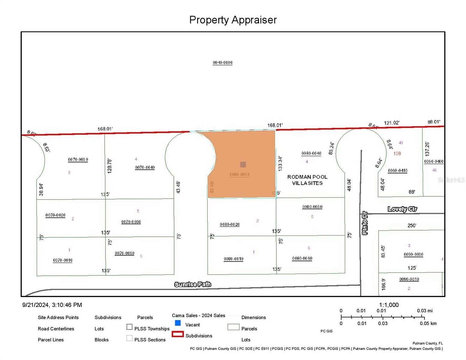 0.41 Acres of Residential Land for Sale in Interlachen, Florida