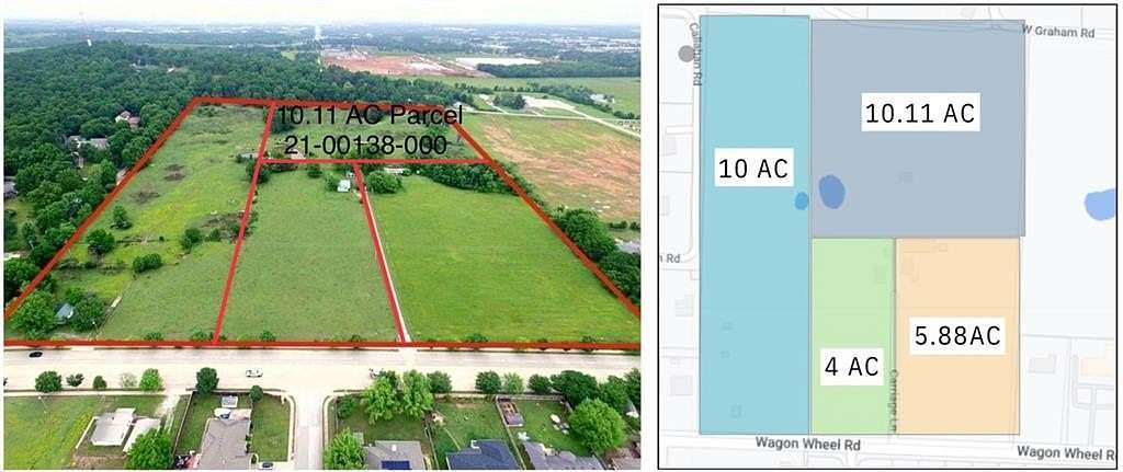 10.11 Acres of Mixed-Use Land for Sale in Springdale, Arkansas