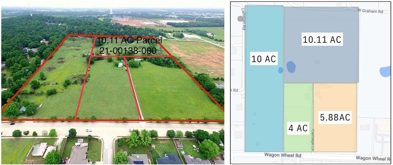 10.1 Acres of Mixed-Use Land for Sale in Springdale, Arkansas