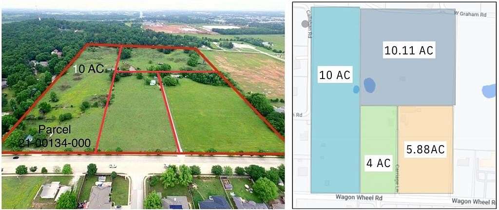 10 Acres of Mixed-Use Land for Sale in Springdale, Arkansas