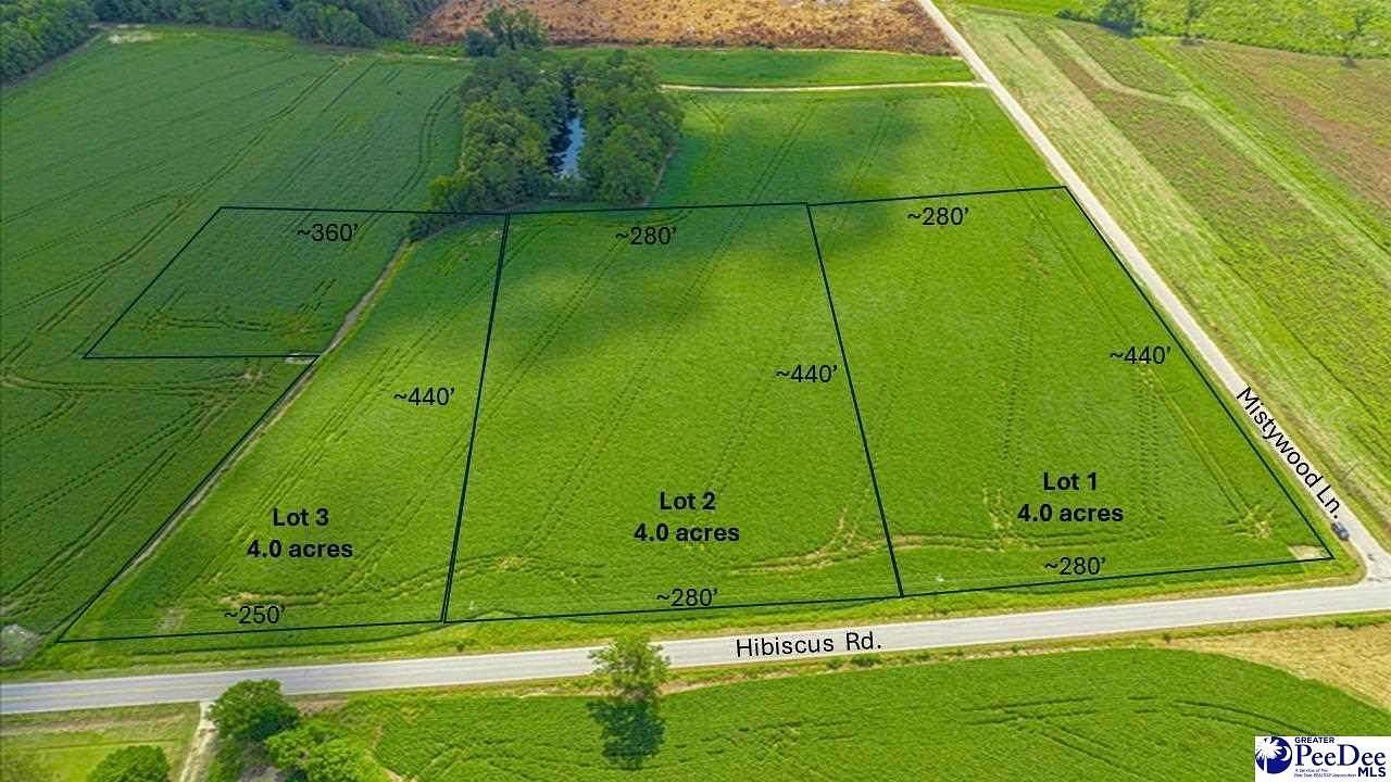 4 Acres of Residential Land for Sale in Timmonsville, South Carolina