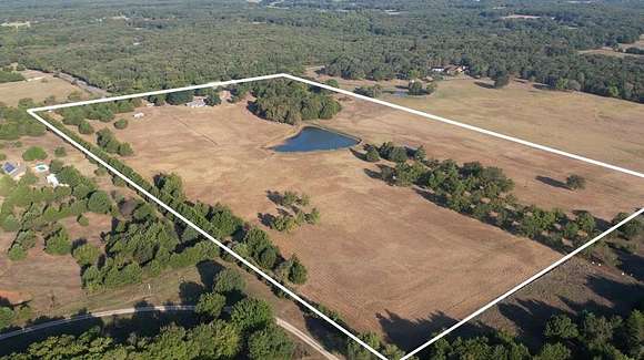 34.42 Acres of Land with Home for Sale in Pottsboro, Texas