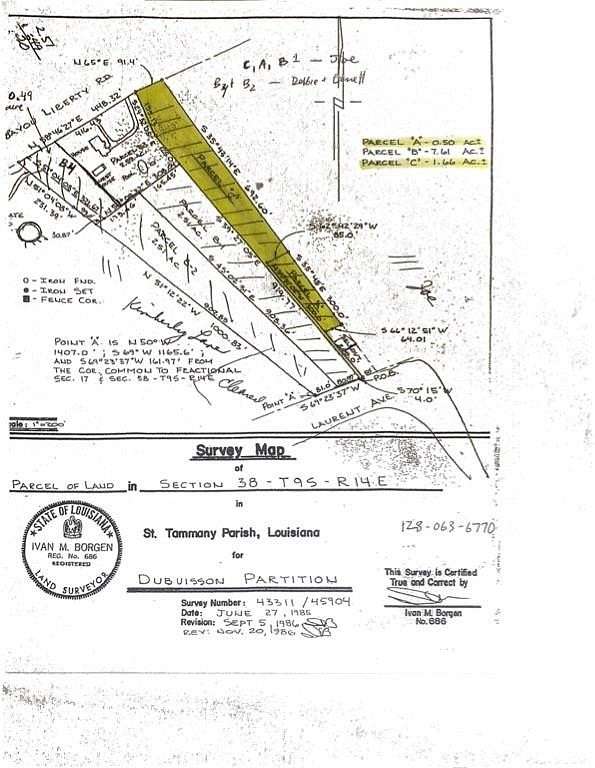 1 Acre of Land for Sale in Slidell, Louisiana